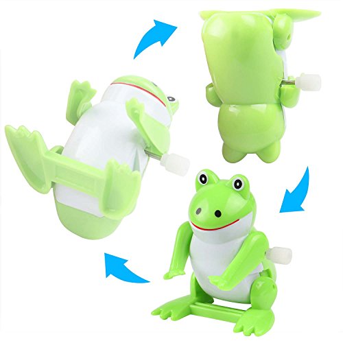 8 Pack Wind up Toys Flipping Animals Party Favors for Kids Boys Girls - Thumbnail 3