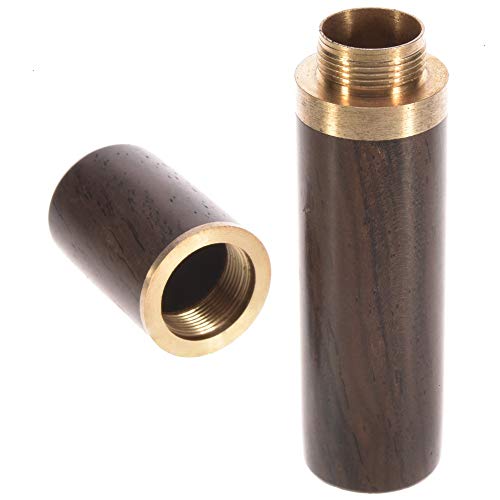 Toothpick Dispenser, 2 Pack Mini Toothpick Holder Portable Toothpicks Box Pocket Case Handmade Craft Outdoor Use