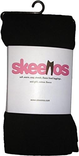Skeemos Girls Anti-Pill Soft Warm Cozy Stretch Cotton Fleece Lined Leggings