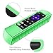 Fintie Protective Case for Roku Express HD/Express, Roku Premiere RC68 RC69 RC108 RC112 Remote – CaseBot Honey Comb Light Weight (Anti Slip) Shock Proof Silicone Remote Cover, Green Glow