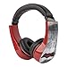 Sakar 021331181572 Batman Kid Safe Over the Ear Headphone w/ Volume Limiter,  Silver and red