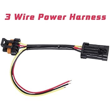 Amazon.com: 2015-2019 Polaris RZR Tail Light Power Harness ... can am tail light wiring 