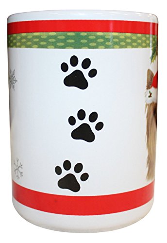E&S Pets Dachshund Black Mug, 15 oz