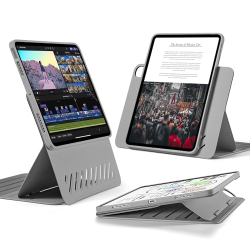 ESR für iPad Air 11 Zoll Hülle M4/M3/M2, iPad Air 5./4.Hülle, Grau