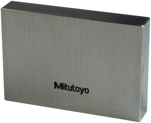 Mitutoyo Steel Rectangular Gage Block, ASME Grade 0, Metric