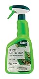 Safer Insect Killing Soap With Seaweed Extract Multiple Insects Spray 32 Oz