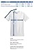 Vitruvian Police Box Shirt Doctor Shirt for Navy L