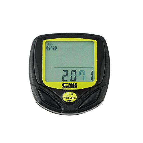 Lexiesxue SunDing Wireless Bicycle Cycling Bike Computer Speedometer Odometer Meter Bicycle Computer