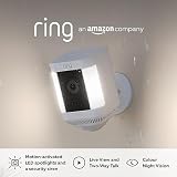 Certified Refurbished Ring Spotlight Cam Plus Battery Wireless Outdoor Security view 7