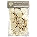 Artlicious - 125 Unfinished Wooden Heart Cutouts - 1.5 inch Plywood Cutouts