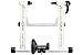 AccelaVelo Mag-X Indoor Magnetic Bike Trainer – Features Constant Magnetic Resistance & Quick Release Wheel Lock – Ride Your Bike Like A Pro Indoors – 2-Year Warranty – White & Black