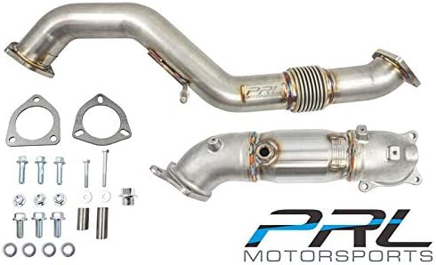 PRL Street Downpipe & Front Pipe Combo Upgrade for 2017+ Honda Civic Type-R FK8