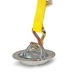 4 Heavy Duty D-Ring Tie-Down Anchor | Extra Large
