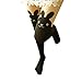 Sanwood Women's Fun Pattern Printed Tattoo Pantyhose Stockings Tattoo Legging Tights (Bunny)