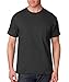 Hanes Men's Beefy-T T-Shirt with Pocket - Black - 2XL