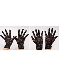 VIVIANSBRIDAL 2019 - Guantes de encaje para mujer