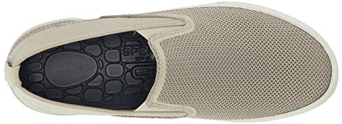 Sperry Men's Maritime Slip On Sneaker, Khaki, 10.5 M US