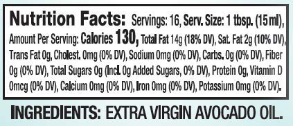 DELALLO EXTRA VIRGIN AVOCADO OIL 8.5 OZ