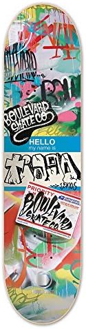 Blvd Skateboards Locals Tiago Lemos Skateboard Deck