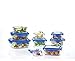 GlassLock 18 Piece Oven Safe Assortment Set, Blue