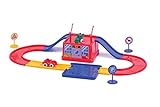 Viking City Bucket House - Storage Bin Doubles as a Station/Helipad with 2 Vehicles & Track for use with 2.75
