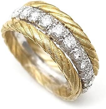 Amazon ブチェラッティ Buccellati ジャンマリアブチェラッティ ダイヤモンドリング K18yg Wg 11号 中古 リング 通販 Amazon ブチェラッティ Buccellati ジャンマリアブチェラッティ ダイヤモンドリング K18yg Wg 11号 中古 リング 通販
