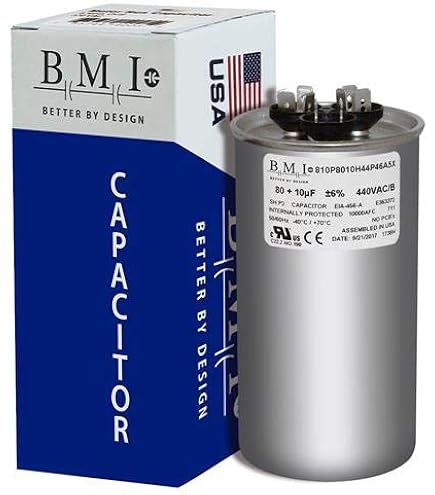 【20%OFF】Rady コンビネゾン Lennox 81W20 - USA Made Replacement Dual Run Capacitor 80+10