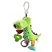 Baby Toys By Wingingkids-Fun Musical Plush Stroller Toy for Baby Girls and Boys Soft Infant Car Toy with 30+ Melodies Baby Rattles Teether for Toddlers Large Size