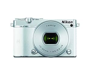 Nikon 1 J5 Mirrorless Digital Camera w/ 10-30mm PD-ZOOM Lens (White)