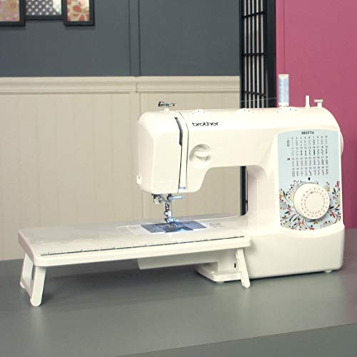 Brother Sewing and Quilting Machine, XR3774, 37 Builtin Stitches, Wide Table, 8 Included Sewing