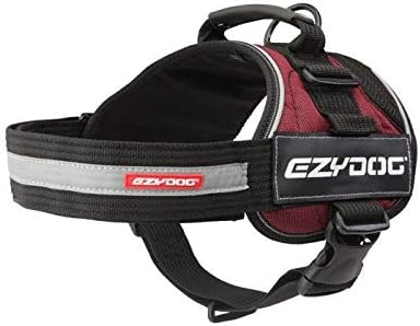 Ezydog Convert Harness, Extra Small, Burgundy, X-Small