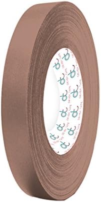 Devek Premium Spike Tape Matte Cloth With Rubber Adhesive 12.5 Mil Thick 1/2 Inch x 50 Yards Tan