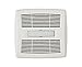 Broan-NuTone AE80L Invent Energy Star Qualified Single-Speed Ventilation Fan with LED Light, 80 CFM 0.8 Sones, White