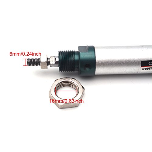 2 Sydien+Pneumatic+Cylinder+Connector+MAL16x75