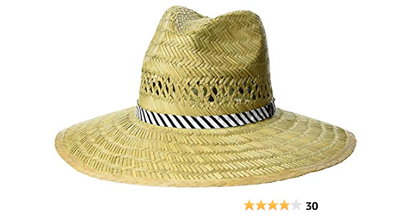 Volcom womens Straw Sun Hat, Natural 