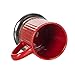 Shotgun Shell Big Shot Rosy Red 6 x 5 Glossy Ceramic Stoneware Mug With Handle
