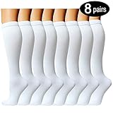 8 Pairs Compression Socks Women & Men -Best Medical