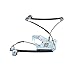 A-Premium Electric Power Window Regulator Without Motor Compatible with BMW E39 525i 528i 530i 540i M5 Front Left Driver Side