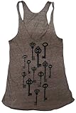 Friendly Oak Women's Antique Keys Tank Top