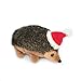 ZippyPaws Holiday Hedgehog - Dog Squeaky Toys to Keep Them Busy, Cute Plush for Medium & Large Dogs, Stuffed Puppy Toy, Pet Products, Gift for All Breeds, Interactive Squeaker - Large