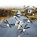 SIMREX X500 Drone RC Quadcopter Altitude Hold Headless RTF 3D 360 Degree Flips & Rolls 6-Axis Gyro 4CH 2.4Ghz Remote Control Helicopter Height Hold Steady Super Easy Fly for Training.