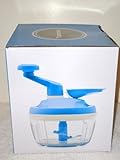 Tupperware PRO Quick Blue Chef Food Chopper Onions Veges NEW