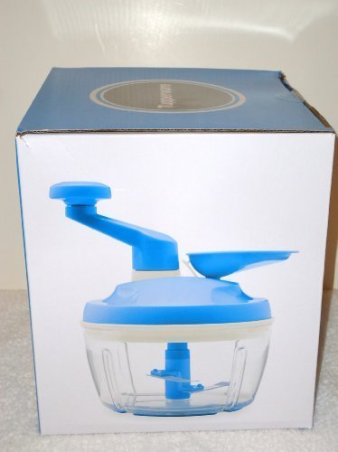 Tupperware Pro Quick Blue Chef Food Chopper Onions Veges New