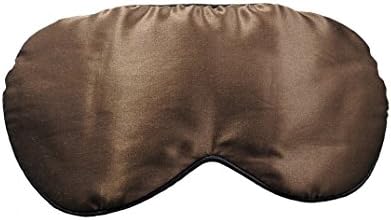 Silk Eye Mask (Brown)