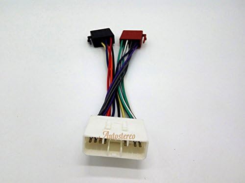 Autostereo ISO Lead Wiring Loom Power Adaptor Wire Radio Connector for SSANG YONG 2002+ DAEWOO 1997+ select model Wire Harness for Car Stereo CD Player Plug for SSANG YONG 2002+ DAEWOO 1997+