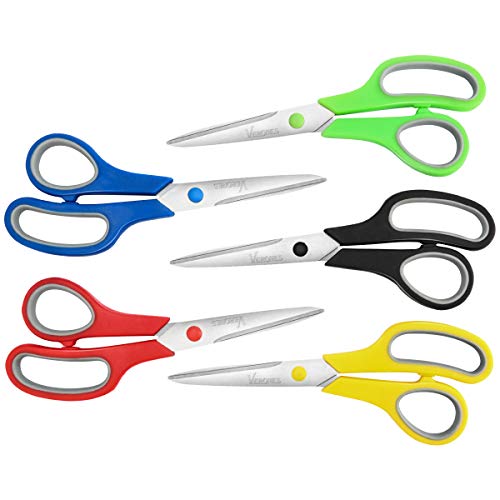 1 Scissors+VERONES+Comfort+Grip+Handles+Stainless