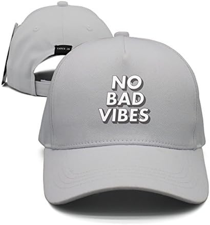 gigiring No Bad Today Vibe Design Snapback Hats Plain Caps