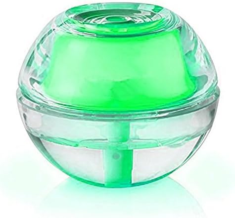 Crystal LED Night Light Humidifier, YCTA Portable Humidifier Ultrasonic Cool Mist USB Humidifier for Travel Home Bedroom Office Hotel (Green)