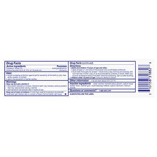 Sensodyne Nourish Healthy White Sensitive Toothpaste for Sensitive