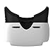 Uniify Verge Lite VR Headset UV004: 3D Virtual Reality Headset Glasses for iPhone 6/Plus, Galaxy S7, Note 6 Compatible with Google Cardboard and Daydream, White